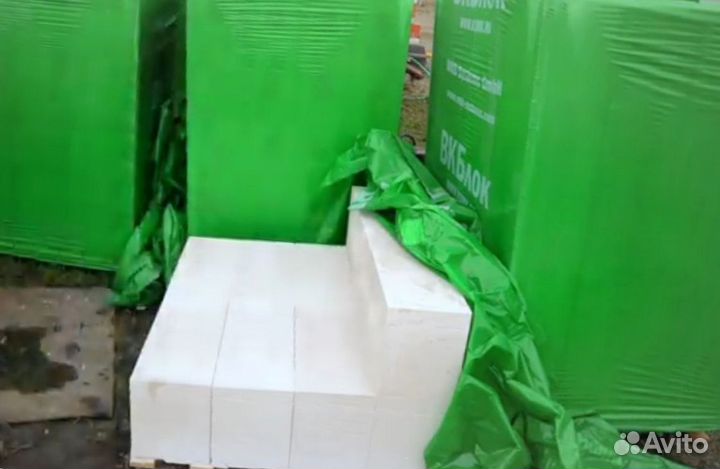 Газоблоки от произоводителя. Объём