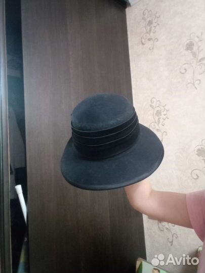 Шляпа фетровая женская