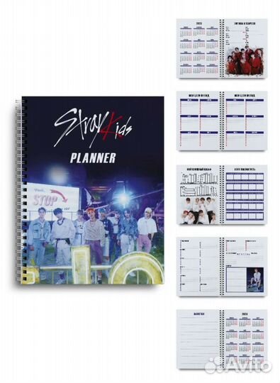 Планер Stray Kids K-pop Planner Stray kids K-pop