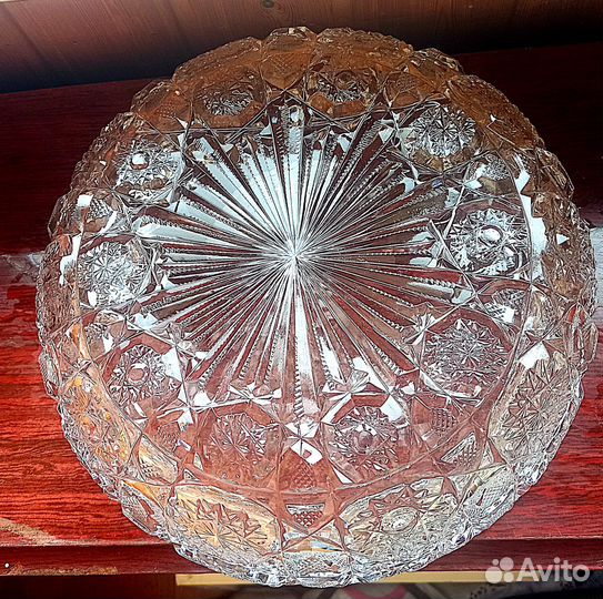 Салатник большой Хрустальный СССР