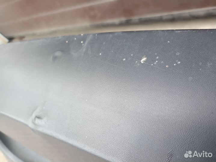 Юбка заднего бампера фольксваген тигуан