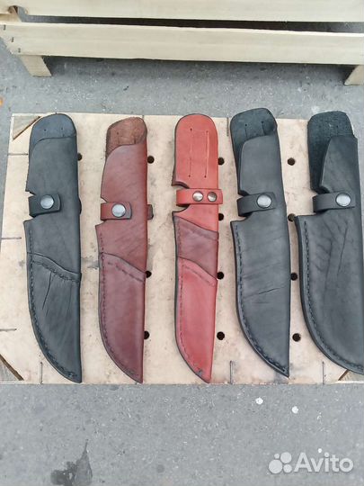 Ножны для ножа из кожи