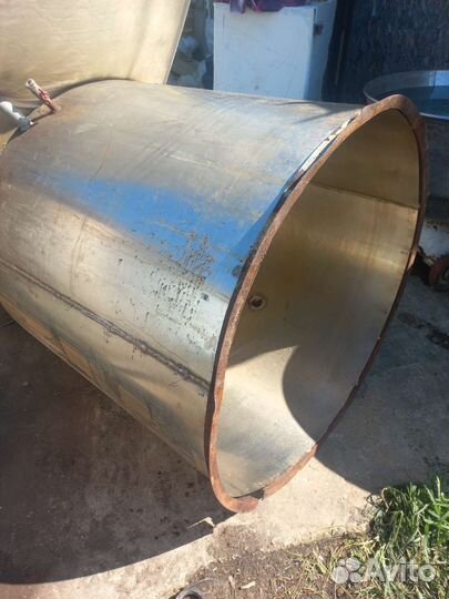 Бочка из пищевой нержавейки