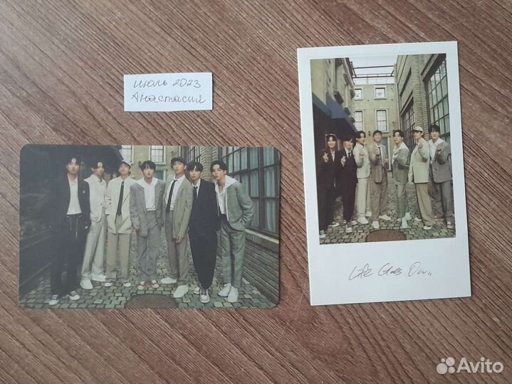 Официальные карты kpop bts blackpink