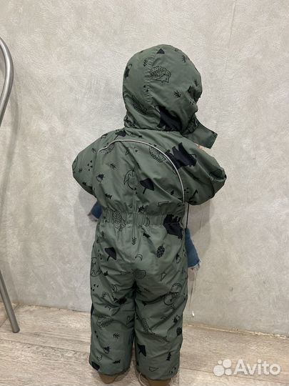 Зимний комбинезон для мальчика 80 86