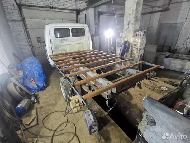 Бортовая установка самосвальная на газель