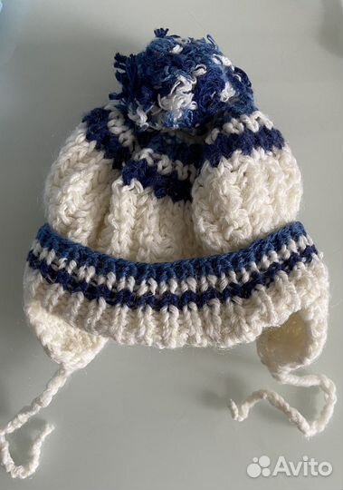 Шапки и чепчики детские вязаные