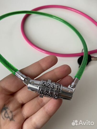 Замок и звонок для велосипеда