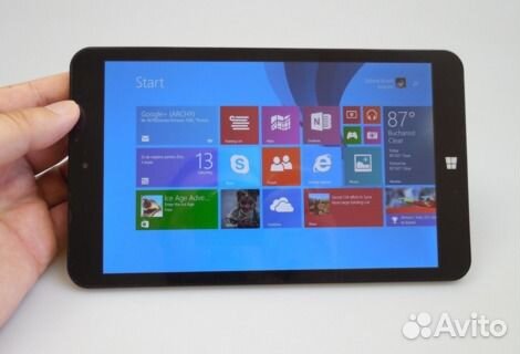 Планшет на win10 и android 8 дюймов ips 512GB