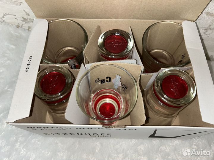 Бокалы Фужеры Стаканы Дюарс Мартини Бакарди