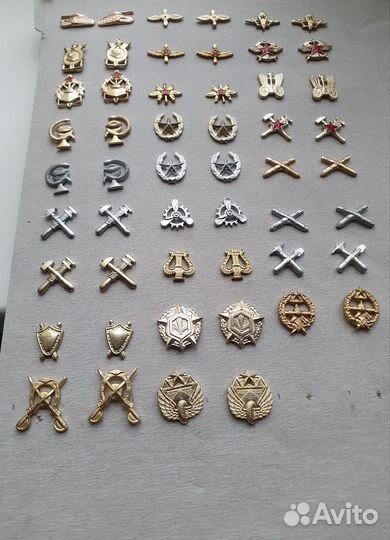 Эмблемы родов войск СССР. Полная подборка