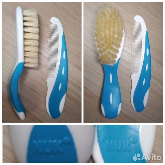 Набор Nuk: щетка + расческа с 0 месяцев