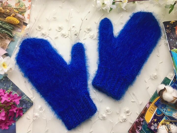 Варежки для девочки ручной работы