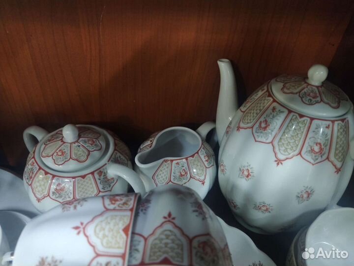 Кофейный сервиз, Полонное, лфз, песочное