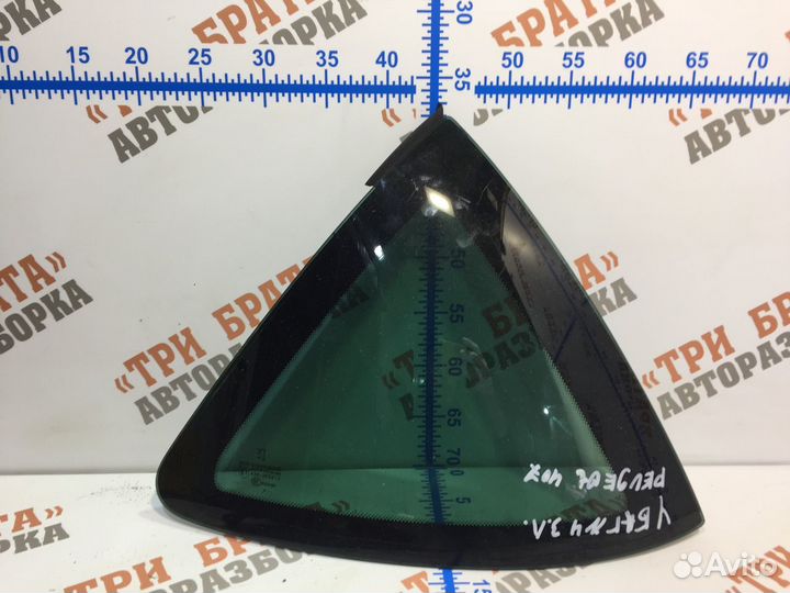 Пежо 407 Форточка задняя левая багажника