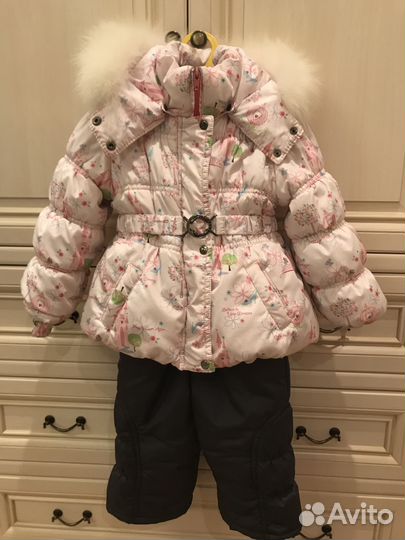 Зимний костюм для девочки