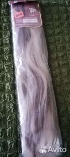 Волосы на заколках