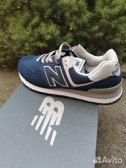 Кроссовки New Balance 574 Evergreen синие