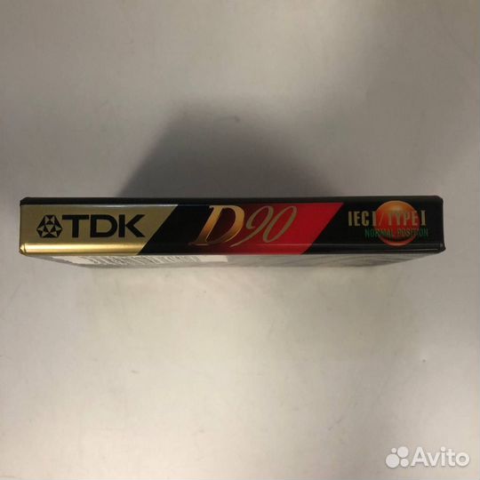 Кассета TDK D90, винтаж, Япония