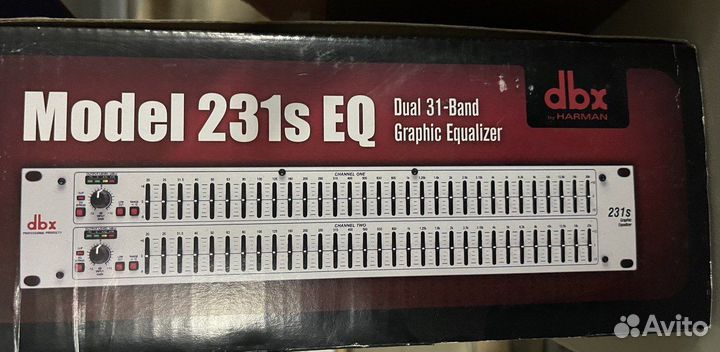 Эквалайзер DBX 231s EQ