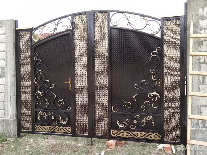 Ворота бесплатная доставка,установка