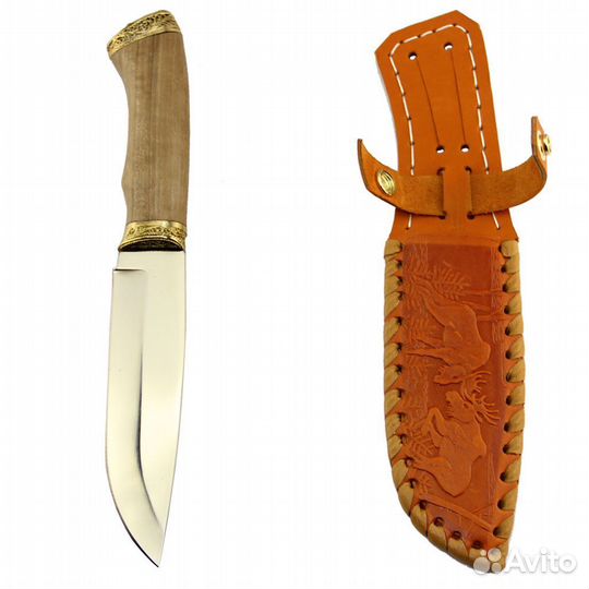 Набор шампуров в кожаном чехле Империя