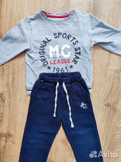 Большой пакет одежды на мальчика 2-3 года (98 рр)