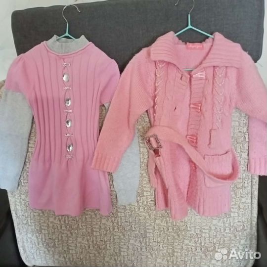 Вещи девочке пакетом на рост 110-120см
