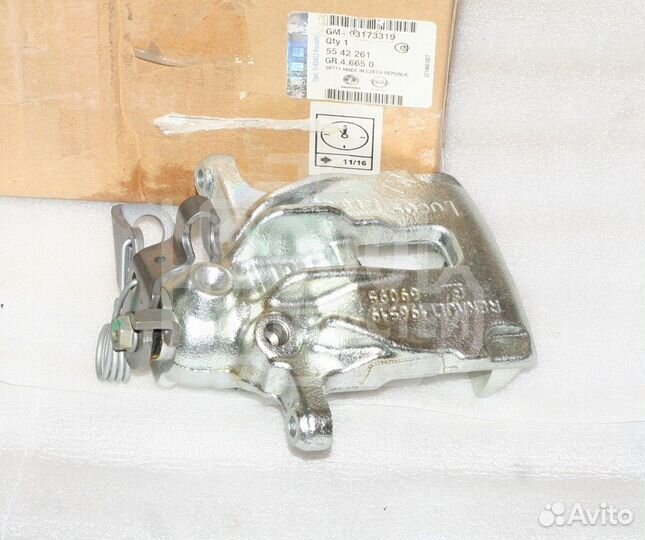 Суппорт опель виваро рено трафик зад.лев