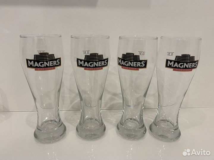 Бокалы, кружки (б/у и новые)