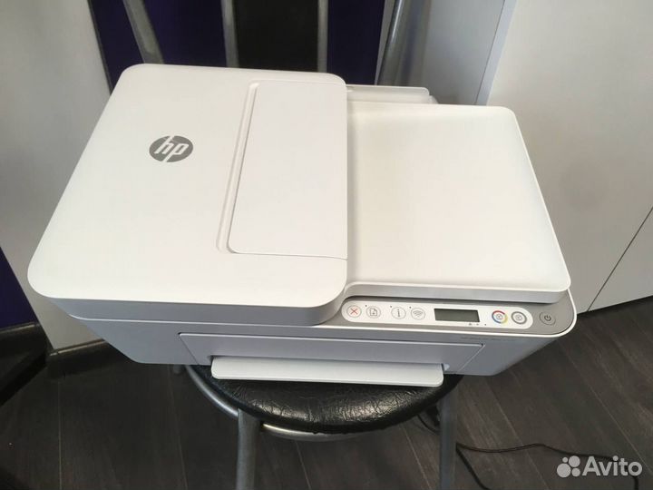 Мфу струйный HP DeskJet Plus 4120, A4, цветной