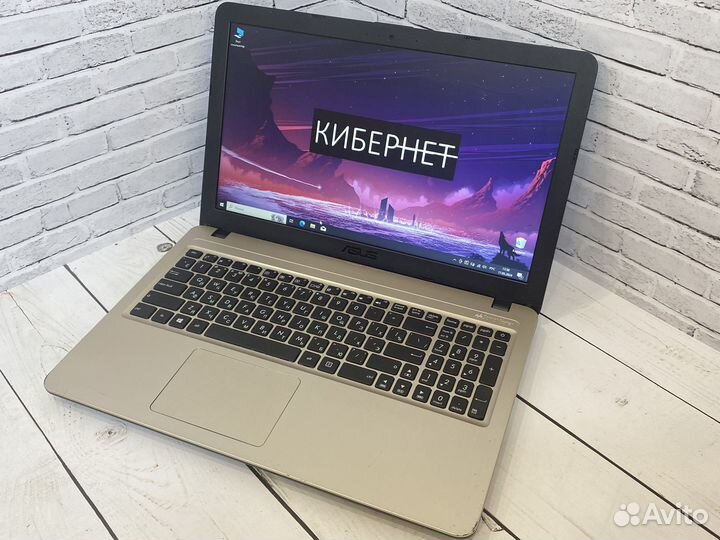 Мощный ноутбук asus SSD/4ядра/8Gb/Nvidia/Гарантия