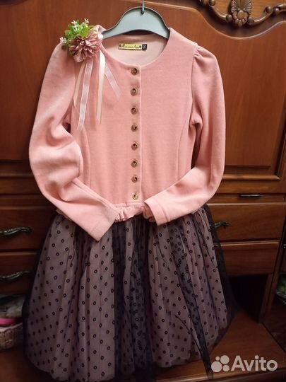 Платье маленькая леди 128