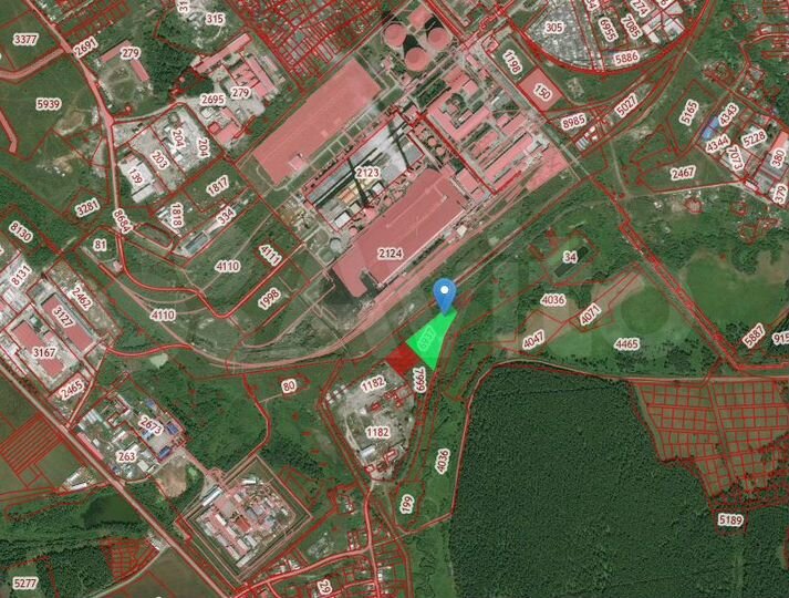 Участок 1,26 га (промназначения)