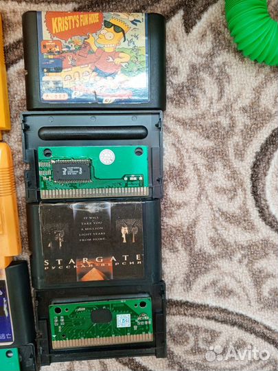 Картриджи денди (dendy ) и Сега