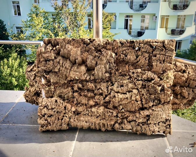 Кора пробкового дуба Фон для террариума