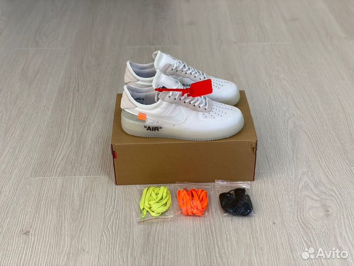 Кроссовки Nike Air Force 1 Off-White The Ten