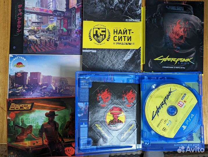 Cyberpunk 2077 ps4 диск
