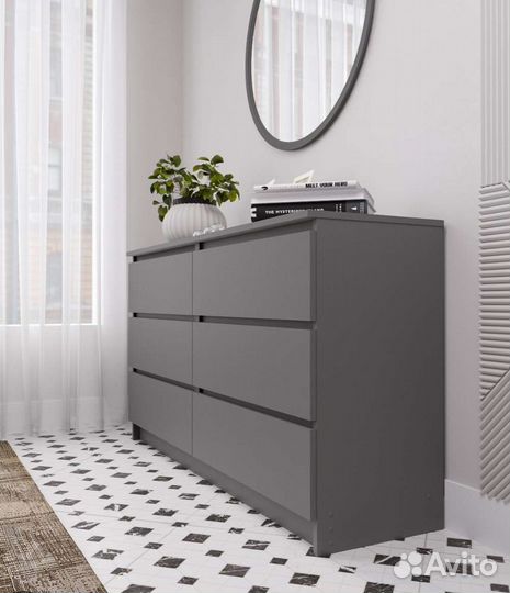 Комод 1380.6 Мори Графит