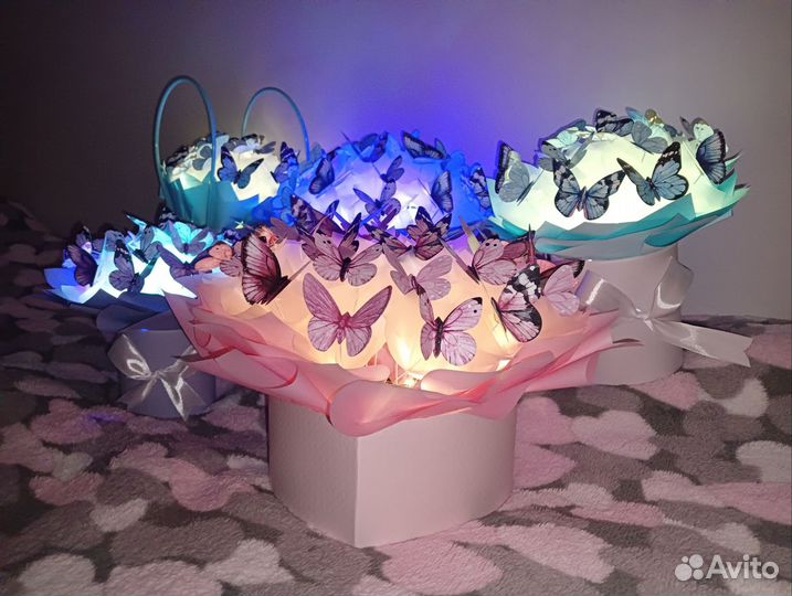 Букет из бабочек