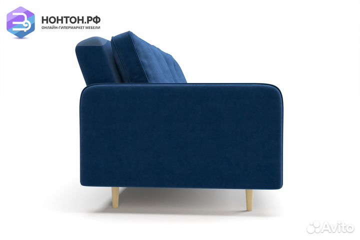 Диван книжка Эстет темно-синий