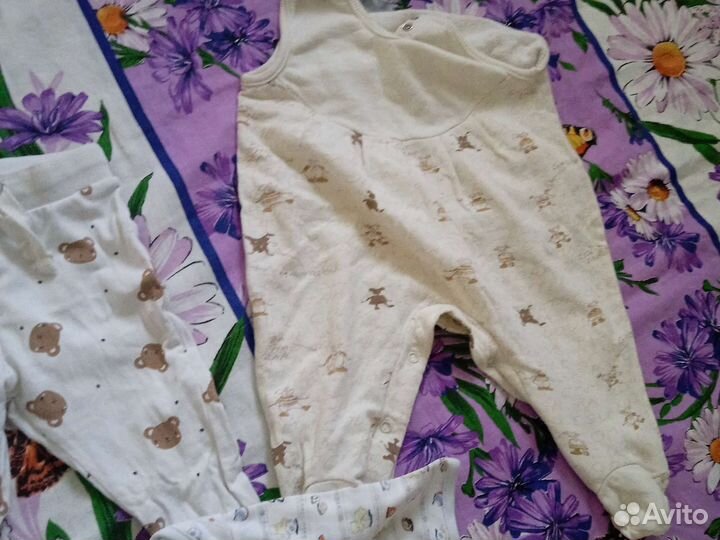 Детские вещи от 0до 7 месяцев