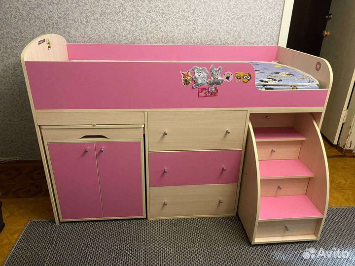 Кровать-чердак