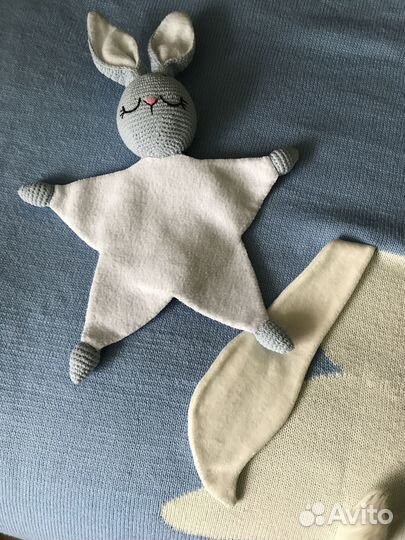 Детский плед зайка