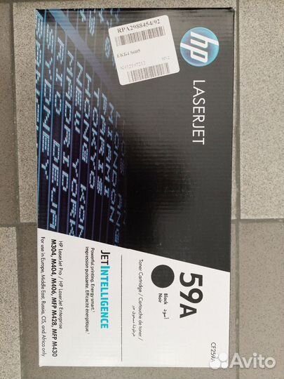 Оригинальный картридж HP59A CF259A