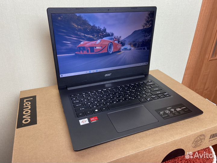 Тонкий Мощный Acer: Athlon Silver/SSD/4gb