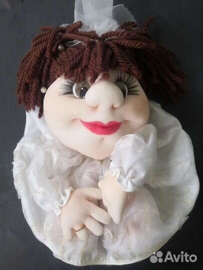 Кукла ручной работы свадебные