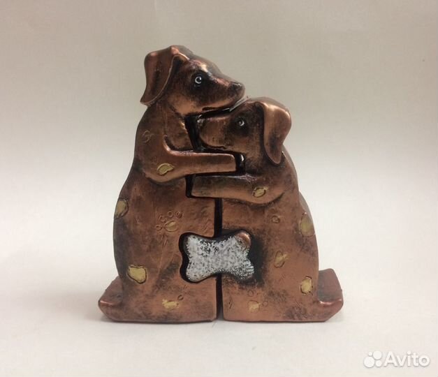 Статуэтки сувенир Собачки влюбленные