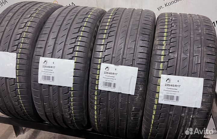 Continental PremiumContact 6 225/45 R17 94Y
