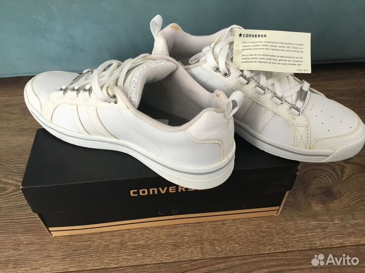 Кеды converse белые мужские